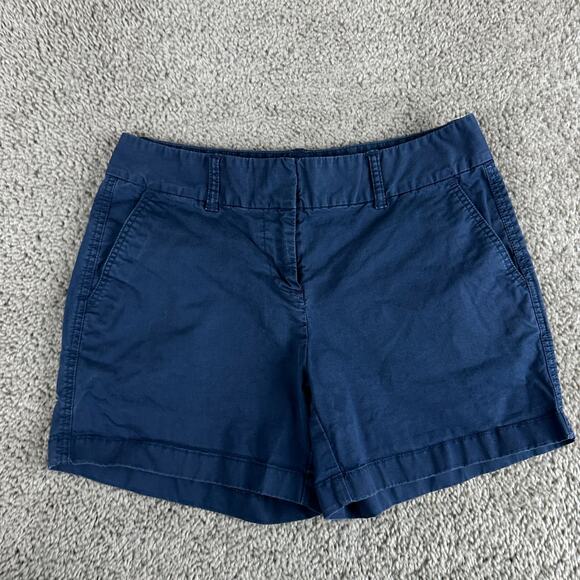 Vineyard Vines Short Womens 4 Dayboat Classic Navy Blue Everyday Pockets Ladiess - Picture 1 of 14